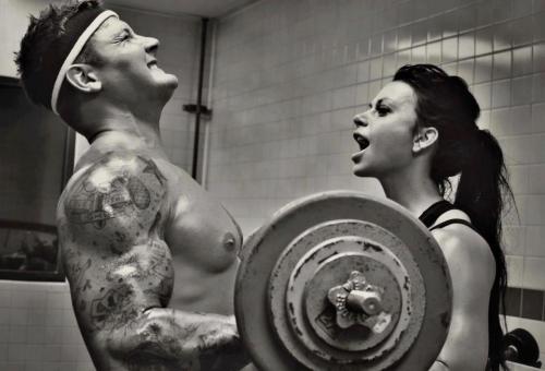 Men and Women Bodybuilding