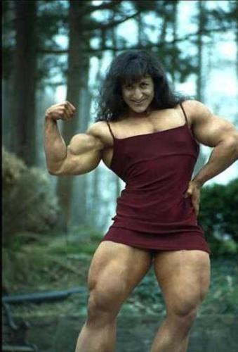 Female Bodybuilder Huge