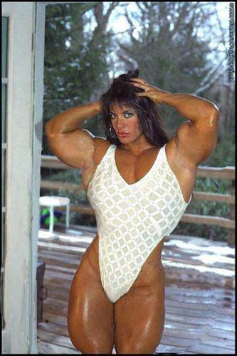 Female Bodybuilder White