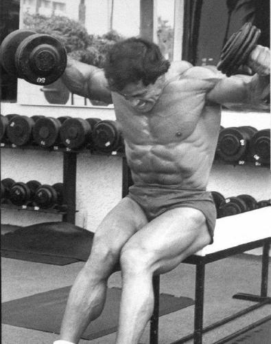 Franco Columbu Sitting