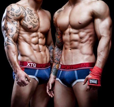 Two Bodybuilders