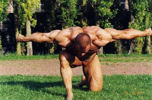 Bodybuilder Outdoor