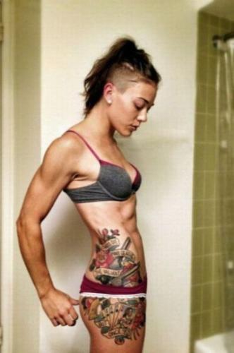 Female Athlete Tatoo