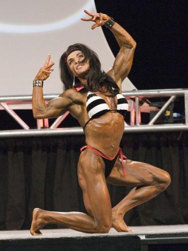 Female Athelete Posing